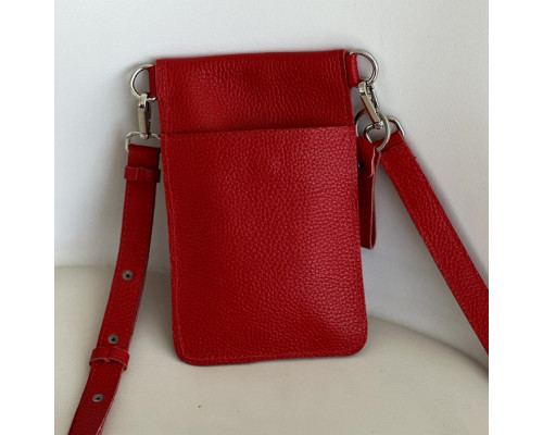 Жіноча сумка Колібрі червона