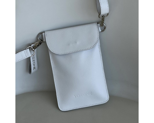 Жіноча сумка Колібрі біла