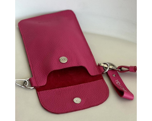 Жіноча сумка Колібрі малинова