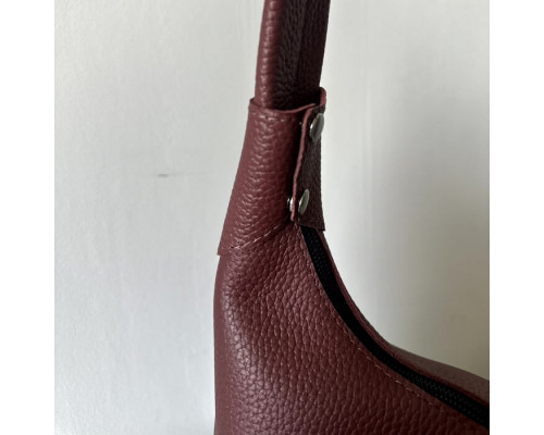 Жіноча сумка Аляска бургунді