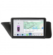 Штатная магнитола Lesko для Lexus ES VI Рестайлинг 2015-2018 экран 9" 4/64 QLED CarPlay 4G Wi-Fi GPS 360 Prime