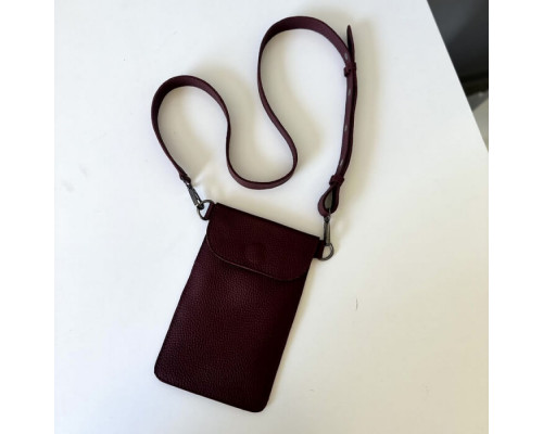 Жіноча сумка Колібрі бургунді