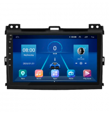 Штатная магнитола Lesko для Lexus GX I 2002-2009 экран 9" 2/32Gb 4G Wi-Fi GPS Top