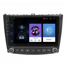 Штатная магнитола Lesko для Lexus IS II Рестайлинг 2 2010-2013 экран 10" 1/16Gb Wi-Fi GPS Base