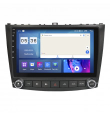 Штатная магнитола Lesko для Lexus IS II Рестайлинг 2 2010-2013 экран 10" 2/32Gb CarPlay 4G Wi-Fi GPS Prime