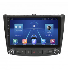 Штатная магнитола Lesko для Lexus IS II Рестайлинг 2 2010-2013 экран 10" 4/64Gb 4G Wi-Fi GPS Top