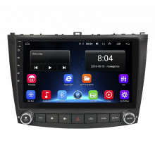 Штатная магнитола Lesko для Lexus IS II Рестайлинг 2008-2010 экран 10" 2/32Gb Wi-Fi GPS Base