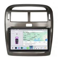 Штатная магнитола Lesko для Lexus LS III Рестайлинг 2003-2006 экран 9" 4/64 QLED CarPlay 4G Wi-Fi GPS 360 Prime