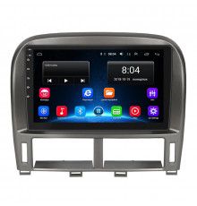 Штатная магнитола Lesko для Lexus LS III Рестайлинг ver 2 2003-2006 экран 9" 2/32Gb Wi-Fi GPS Base