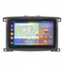 Штатная магнитола Lesko для Lexus LX II Рестайлинг 2002-2007 экран 10" 2/32Gb CarPlay 4G Wi-Fi GPS Prime