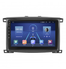 Штатная магнитола Lesko для Lexus LX II Рестайлинг 2002-2007 экран 10" 6/128Gb 4G Wi-Fi GPS Top