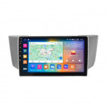 Штатная магнитола Lesko для Lexus RX II Рестайлинг 2006-2009 экран 9" 4/64Gb CarPlay 4G Wi-Fi GPS Prime