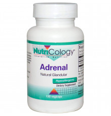 Поддержка надпочечников, Adrenal, Nutricology, 150 капсул.