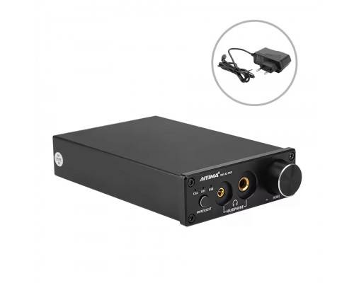 Підсилювач звуку AIYIMA DAC-A5 PRO black + блок живлення 12V
