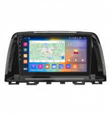 Штатная магнитола Lesko для Mazda 6 III (GJ) 2012-2015 экран 9" 4/64Gb CarPlay 4G Wi-Fi GPS Prime