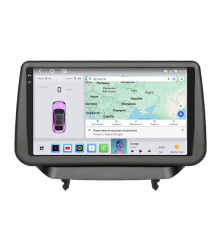 Штатная магнитола Lesko для Mazda CX-3 I Рестайлинг 2018-н.в. экран 9" 4/64 QLED CarPlay 4G Wi-Fi GPS 360 Prime