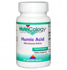 Гуминовая кислота, Humic Acid, Nutricology, 60 капс.