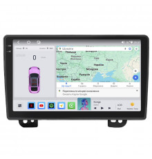 Штатная магнитола Lesko для Mazda MPV II (LW) Рестайлинг 2003-2006 экран 9" 4/64 QLED CarPlay 4G Wi-Fi GPS 360 Prime