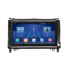 Штатная магнитола Lesko для Mercedes-Benz A-Класс II (W169) 2004-2008 экран 9" 6/128Gb 4G Wi-Fi GPS Top