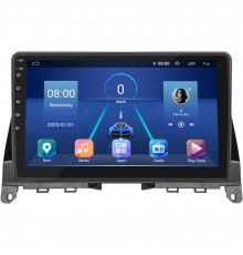 Штатная магнитола Lesko для Mercedes-Benz C-Класс III (W204) 2006-2011 экран 9" 2/32Gb 4G Wi-Fi GPS Top