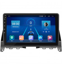 Штатная магнитола Lesko для Mercedes-Benz C-Класс III (W204) 2006-2011 экран 9" 6/128Gb 4G Wi-Fi GPS Top