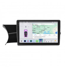 Штатная магнитола Lesko для Mercedes-Benz C-Класс III (W204) Рестайлинг 2011-2015 экран 9" 4/64 QLED CarPlay 4G Wi-Fi GPS 360 Prime