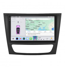 Штатная магнитола Lesko для Mercedes-Benz E-Класс III (W211, S211) 2002-2006 экран 9" 4/64 QLED CarPlay 4G Wi-Fi GPS 360 Prime
