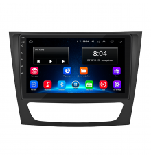 Штатная магнитола Lesko для Mercedes-Benz E-Класс III (W211, S211) Рестайлинг 2006-2009 экран 9" 2/32Gb Wi-Fi GPS Base