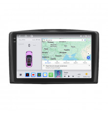 Штатная магнитола Lesko для Mercedes-Benz Metris  2015-н.в. экран 10" 4/64 QLED CarPlay 4G Wi-Fi GPS 360 Prime