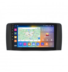 Штатная магнитола Lesko для Mercedes-Benz R-Класс I Рестайлинг 2007-2010 экран 9" 2/32Gb CarPlay 4G Wi-Fi GPS Prime