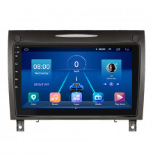 Штатная магнитола Lesko для Mercedes-Benz SLK-Класс II (R171) 2004-2008 экран 9" 2/32Gb 4G Wi-Fi GPS Top