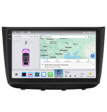 Штатная магнитола Lesko для Mercedes-Benz Vito II (W639) Рестайлинг 2010-2014 экран 10" 4/64 QLED CarPlay 4G Wi-Fi GPS 360 Prime