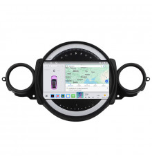 Штатная магнитола Lesko для MINI Clubman I 2007-2010 экран 9" 4/64 QLED CarPlay 4G Wi-Fi GPS 360 Prime