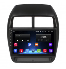 Штатная магнитола Lesko для Mitsubishi ASX I Рестайлинг 3 2020-н.в. экран 10" 2/32Gb Wi-Fi GPS Base