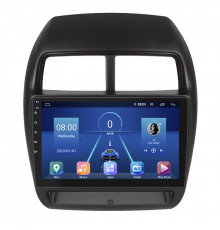 Штатная магнитола Lesko для Mitsubishi ASX I Рестайлинг 3 2020-н.в. экран 10" 4/32Gb 4G Wi-Fi GPS Top