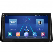 Штатная магнитола Lesko для Mitsubishi Eclipse Cross I 2017-2020 экран 10" 2/32Gb 4G Wi-Fi GPS Top