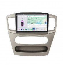 Штатная магнитола Lesko для Mitsubishi Galant IX Рестайлинг 2006-2008 экран 9" 4/64 QLED CarPlay 4G Wi-Fi GPS 360 Prime