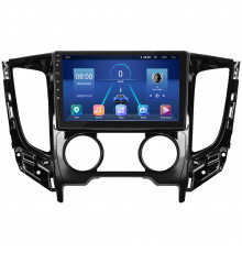 Штатная магнитола Lesko для Mitsubishi L200 V Manual AC 2015-2019 экран 9" 4/64Gb 4G Wi-Fi GPS Top