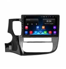 Штатная магнитола Lesko для Mitsubishi Outlander III Рестайлинг 2 2015-2018 экран 10" 2/32Gb Wi-Fi GPS Base