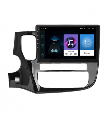 Штатная магнитола Lesko для Mitsubishi Outlander III Рестайлинг 2014-2015 экран 10" 1/16Gb Wi-Fi GPS Base