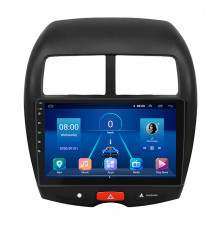 Штатная магнитола Lesko для Mitsubishi Outlander Sport I Рестайлинг 2012-2016 экран 10" 4/32Gb 4G Wi-Fi GPS Top