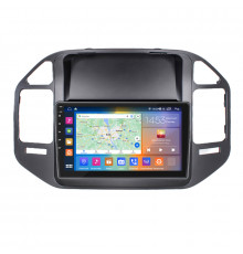 Штатная магнитола Lesko для Mitsubishi Pajero III 1999-2002 экран 9" 4/64Gb CarPlay 4G Wi-Fi GPS Prime