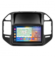 Штатная магнитола Lesko для Mitsubishi Pajero III Рестайлинг 2002-2006 экран 9" 2/32Gb CarPlay 4G Wi-Fi GPS Prime