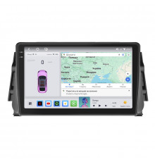 Штатная магнитола Lesko для Nissan Kicks I 2016-2020 экран 9" 4/64 QLED CarPlay 4G Wi-Fi GPS 360 Prime