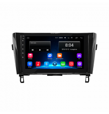 Штатная магнитола Lesko для Nissan Qashqai II Рестайлинг 2017-н.в. экран 10" 2/32Gb Wi-Fi GPS Base