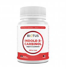 Індол-3-карбінол,  Indole-3-carbinol, Biotus, 60 капсул
