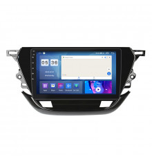 Штатная магнитола Lesko для Opel Corsa F 2019-н.в. экран 9" 2/32Gb CarPlay 4G Wi-Fi GPS Prime