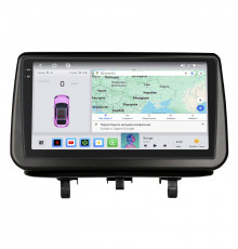 Штатная магнитола Lesko для Opel Meriva B 2010-2014 экран 9" 4/64 QLED CarPlay 4G Wi-Fi GPS 360 Prime