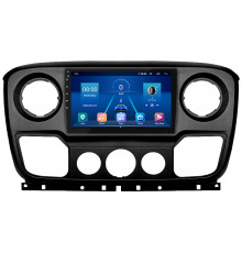 Штатная магнитола Lesko для Opel Movano B 2010-2019 экран 10" 4/32Gb 4G Wi-Fi GPS Top