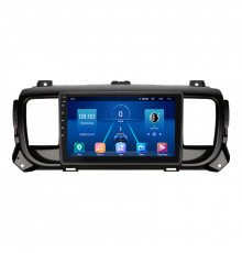 Штатная магнитола Lesko для Opel Zafira Life I 2019-н.в. экран 9" 4/64Gb 4G Wi-Fi GPS Top